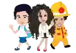 Three Children